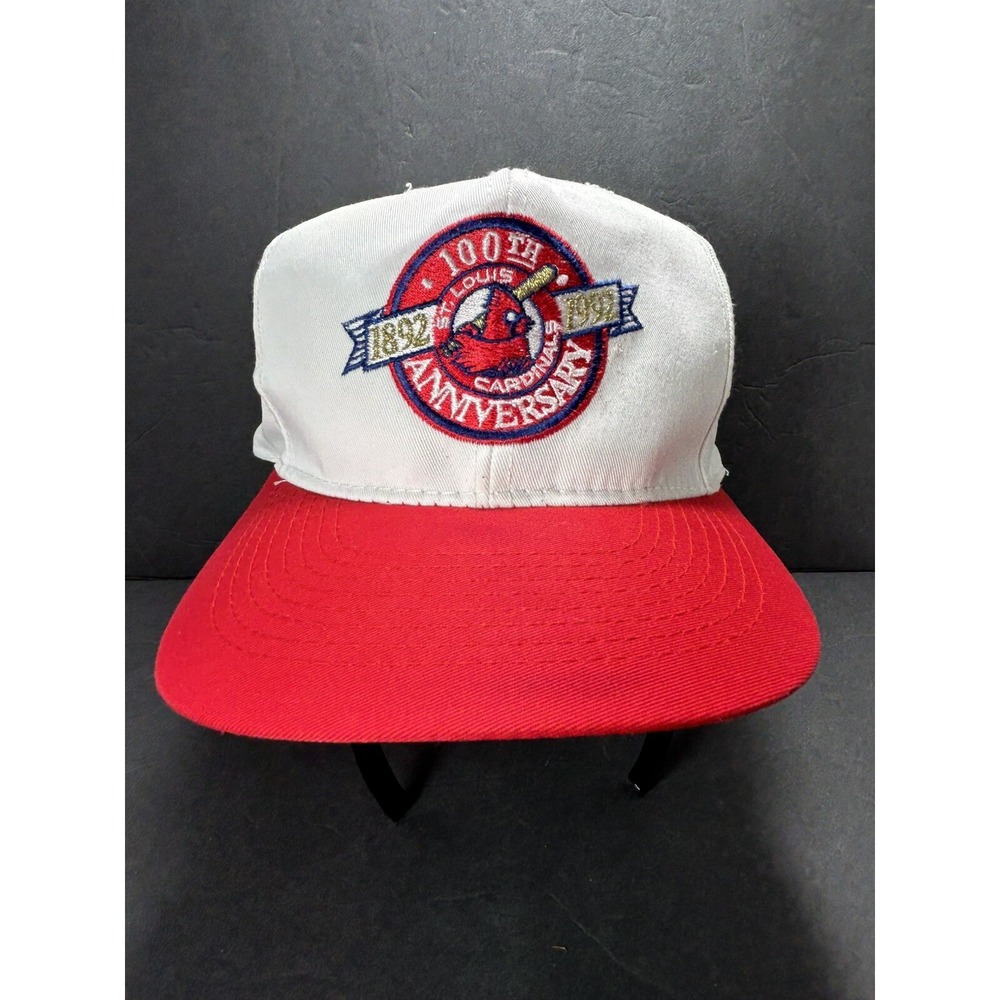 Vintage St. Louis Cardinals 100th‎ Anniversary SnapBack Hat 1992